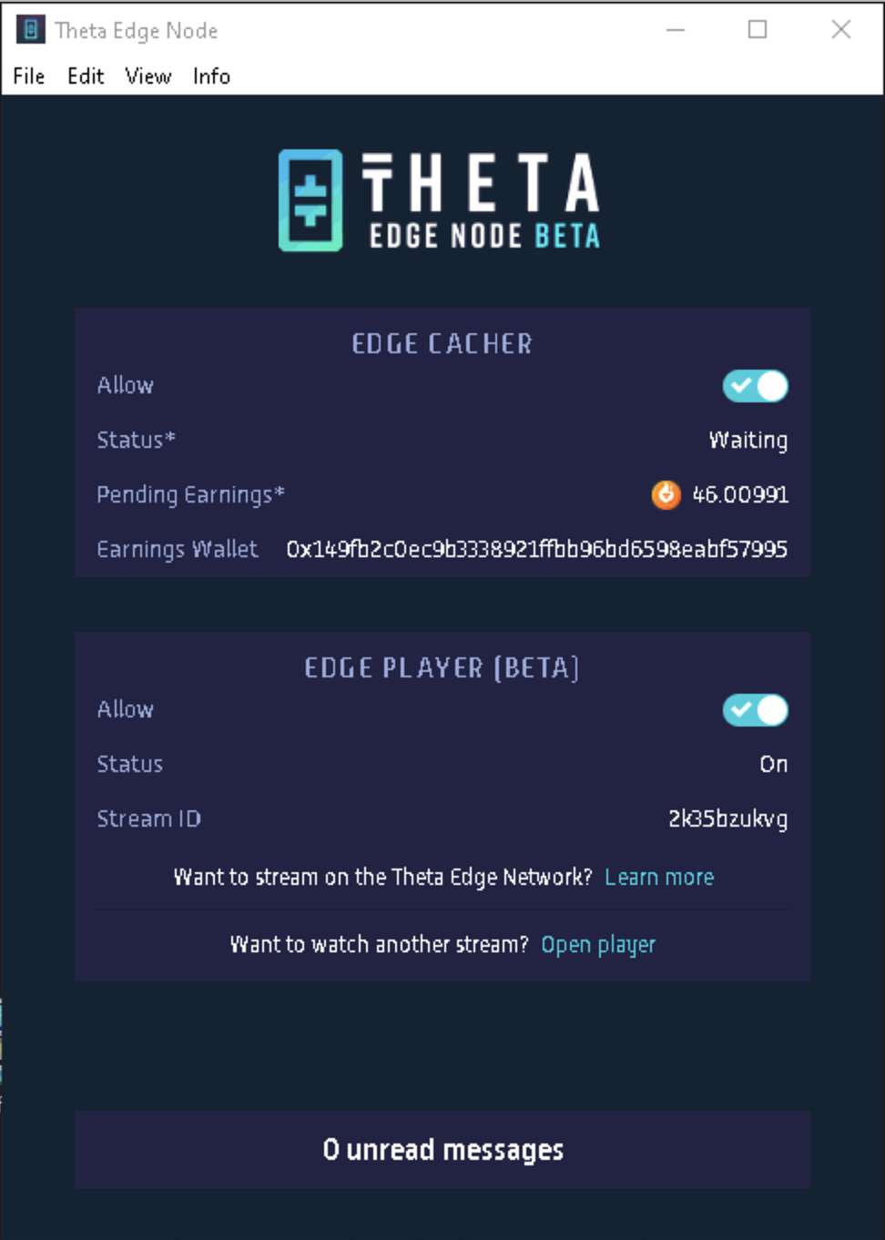 Theta edge node как пользоваться