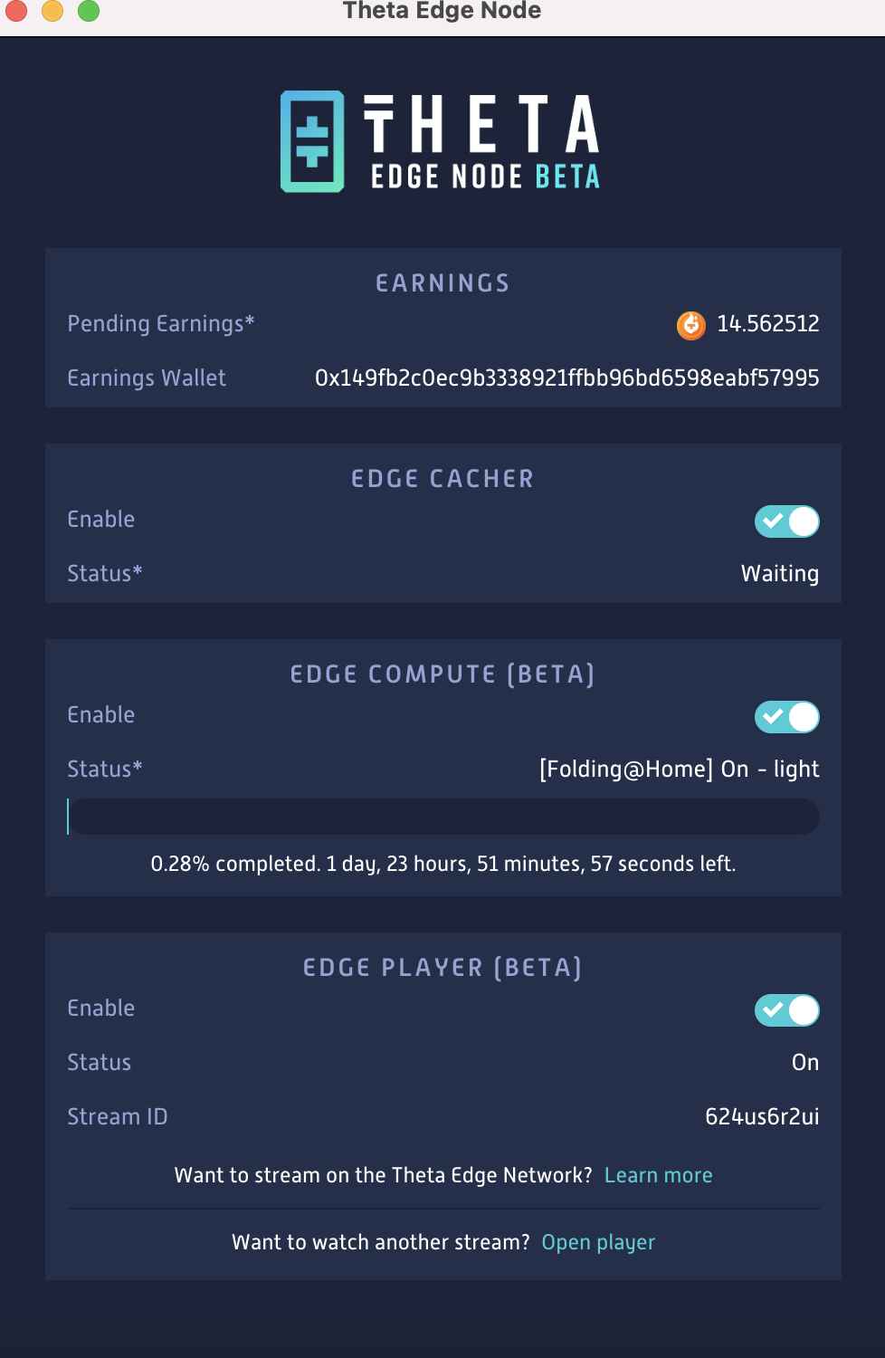 Theta edge node как пользоваться