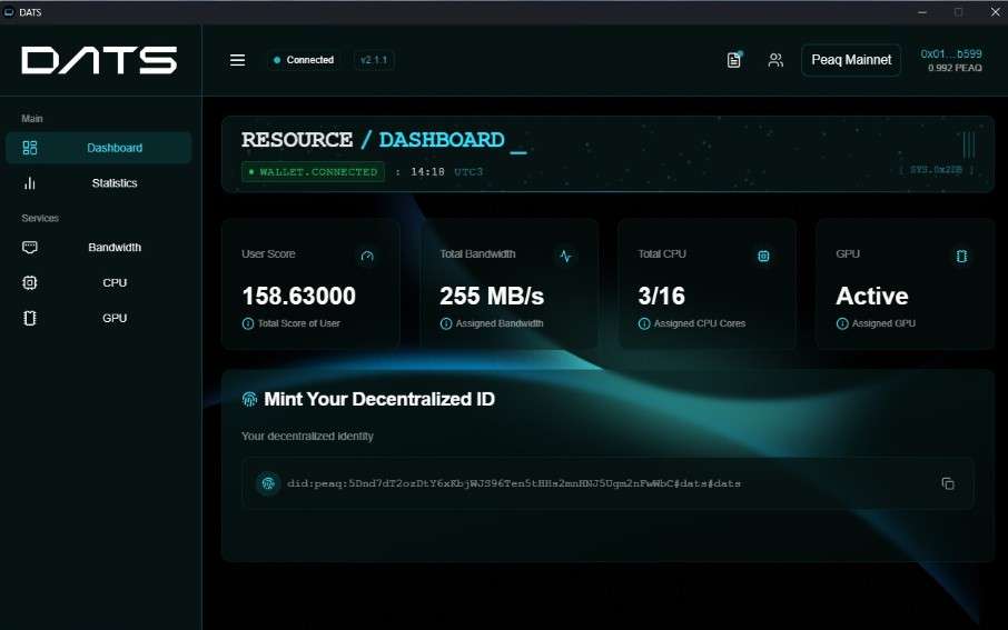 приложение dats - 1 